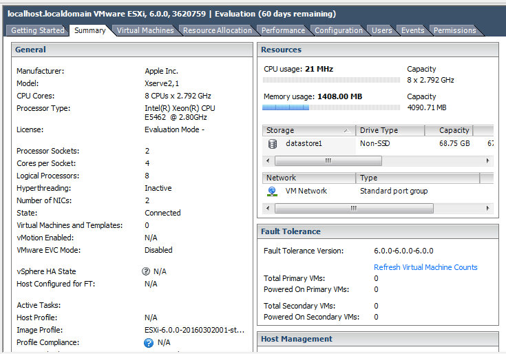 vmware xserve lol