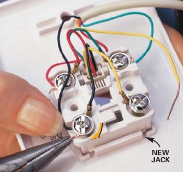 Telephone Wiring Diagram on Residential Telephone Wiring Basics